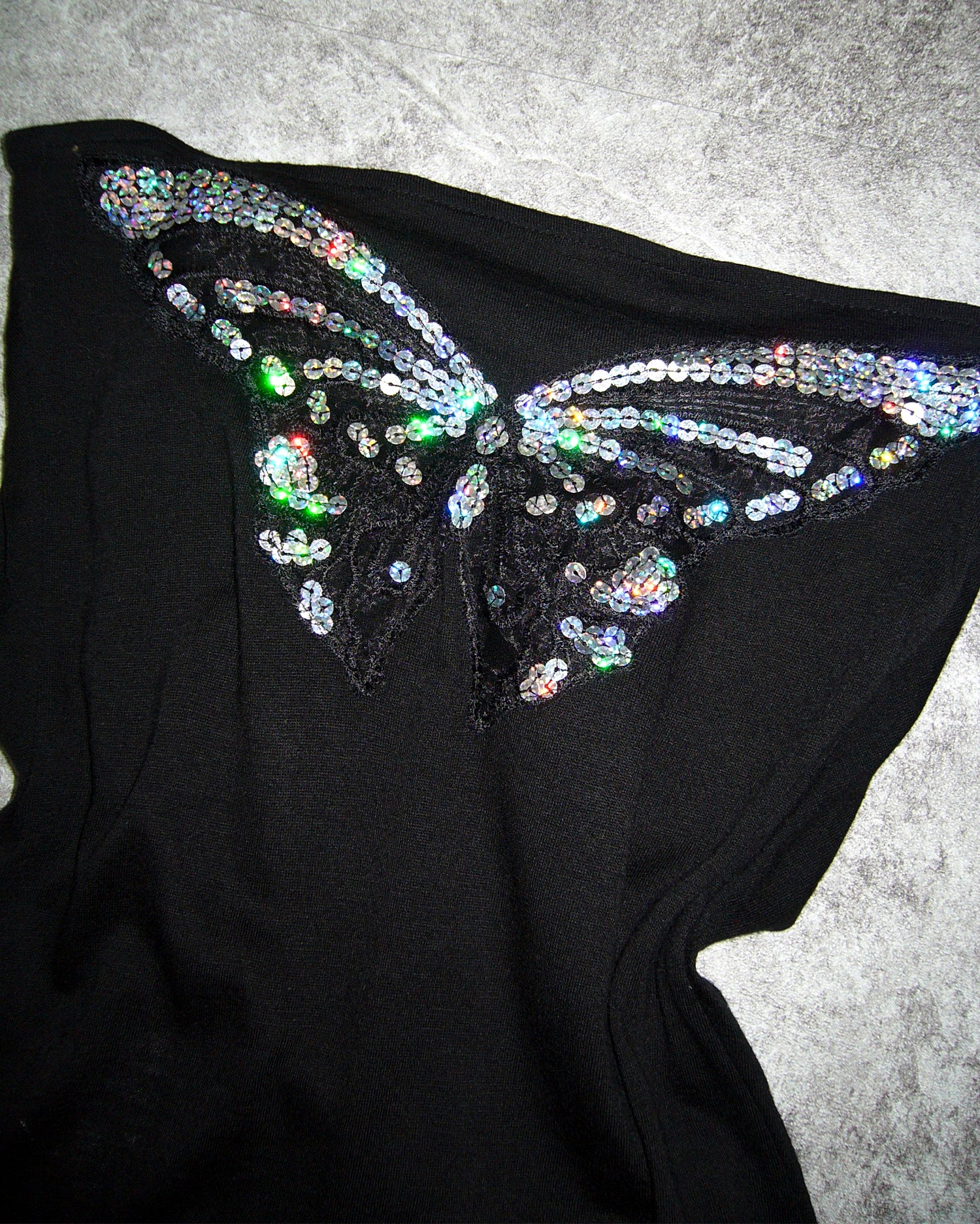[Vintage] Butterfly Tube Top