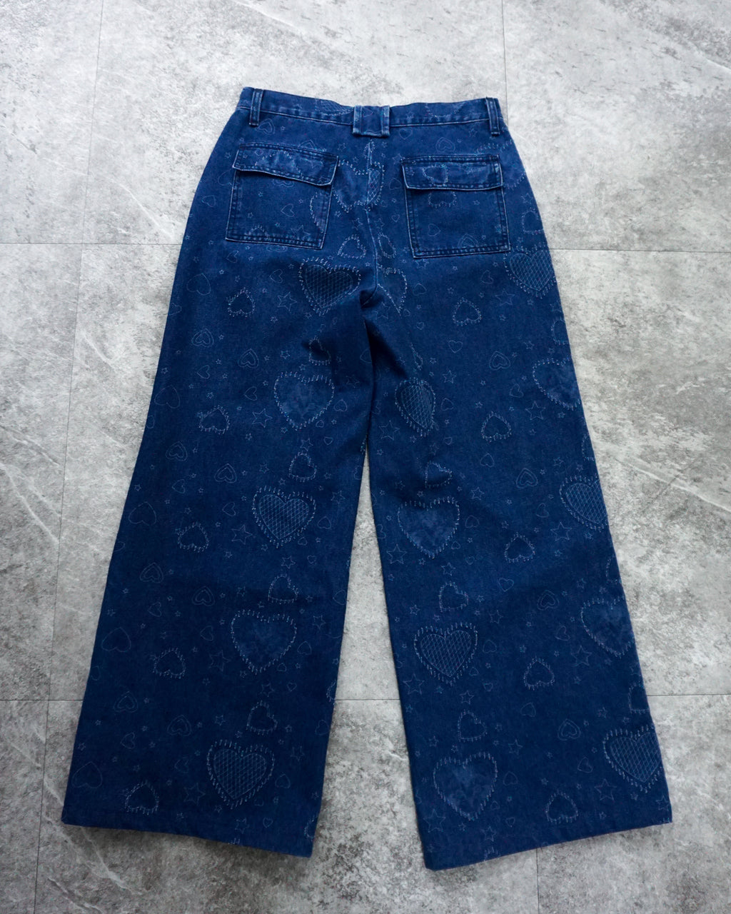 [Vintage] dELiA*s Heart Denim Pants