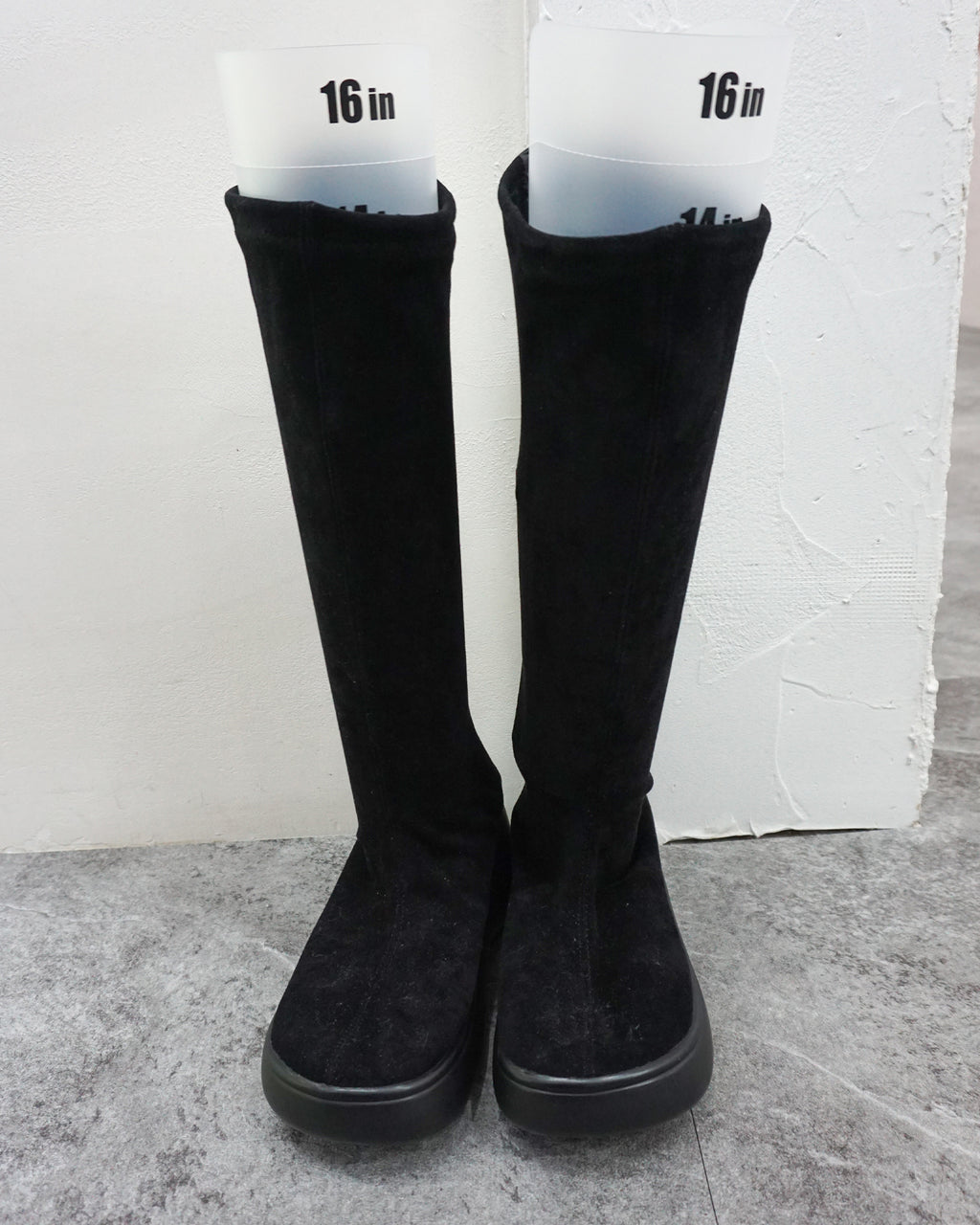 [Vintage] Velvet Slim Boots
