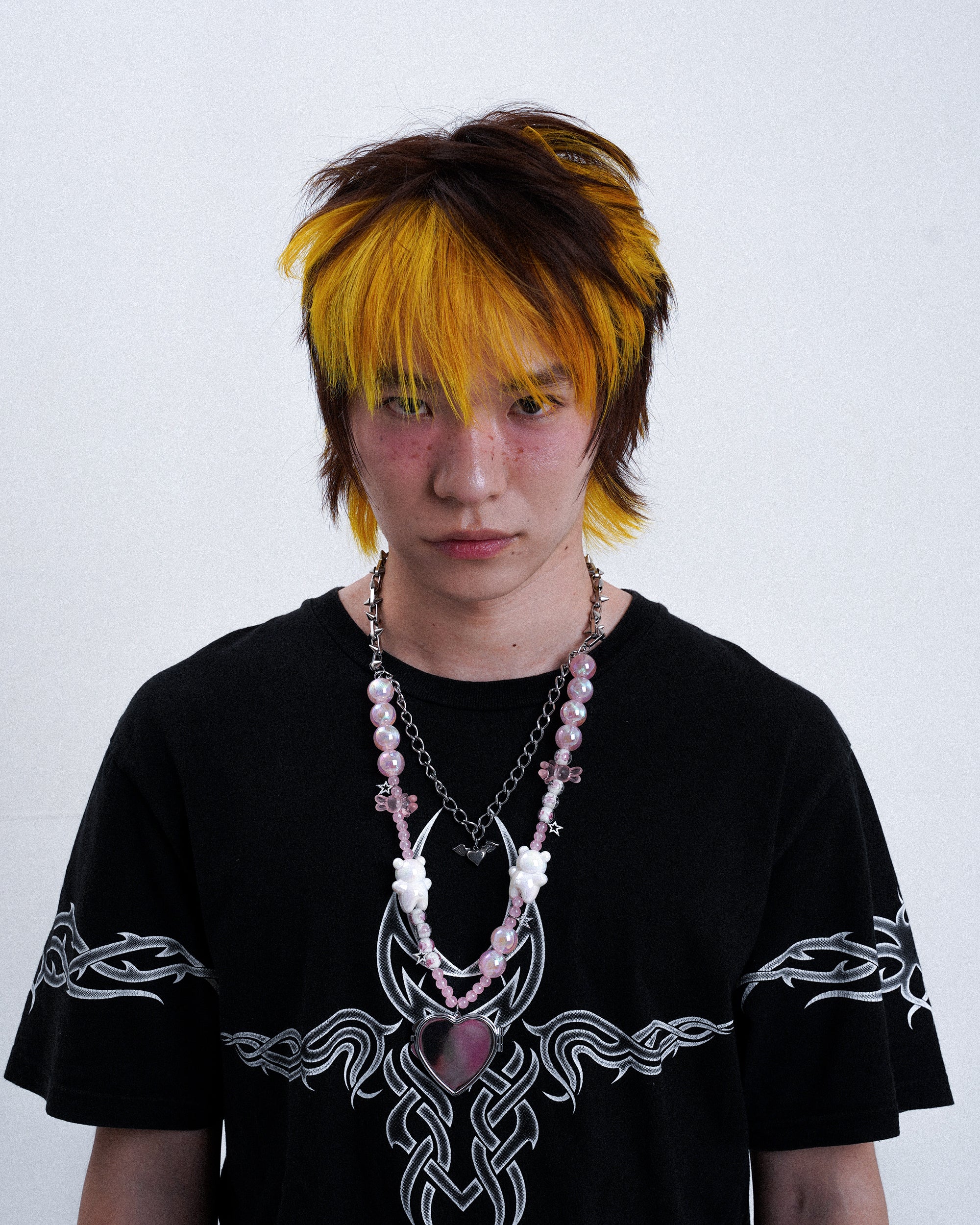 [SukiSuki] Mirror Heart Necklace