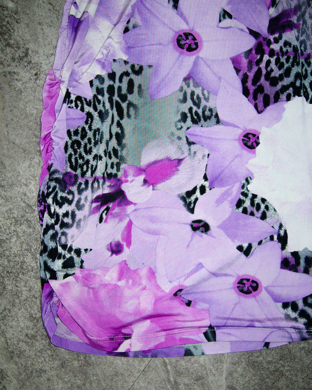 [Vintage] Purple Yukata Style Dress