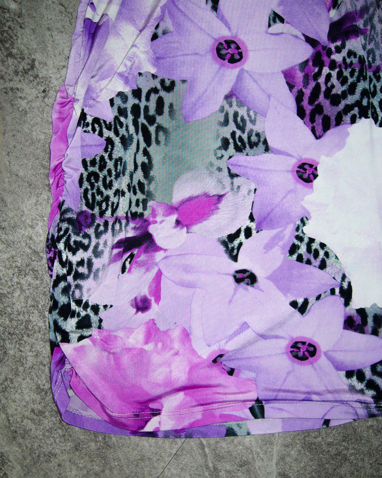 [Vintage] Purple Yukata Style Dress