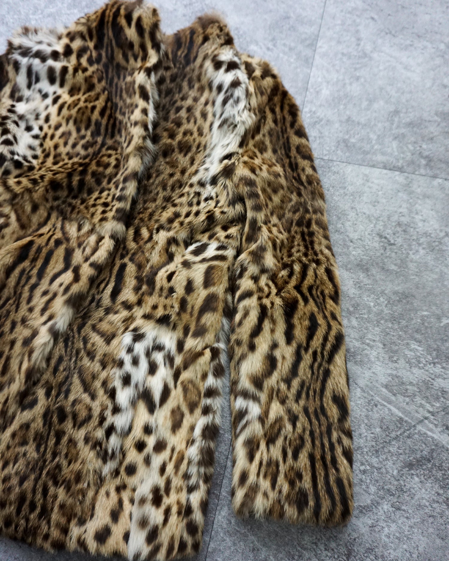 [Vintage] Leopard Fur Coat