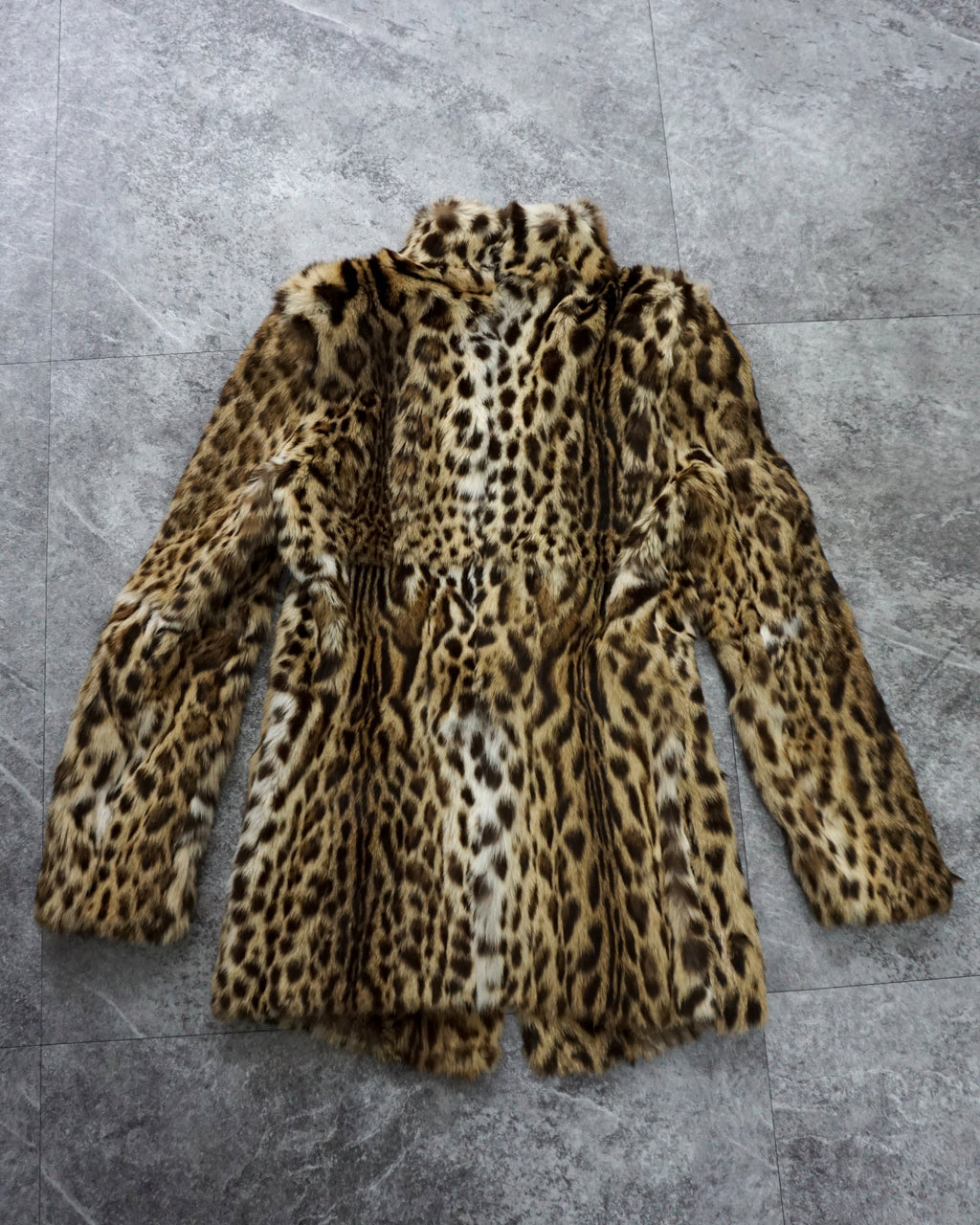 [Vintage] Leopard Fur Coat