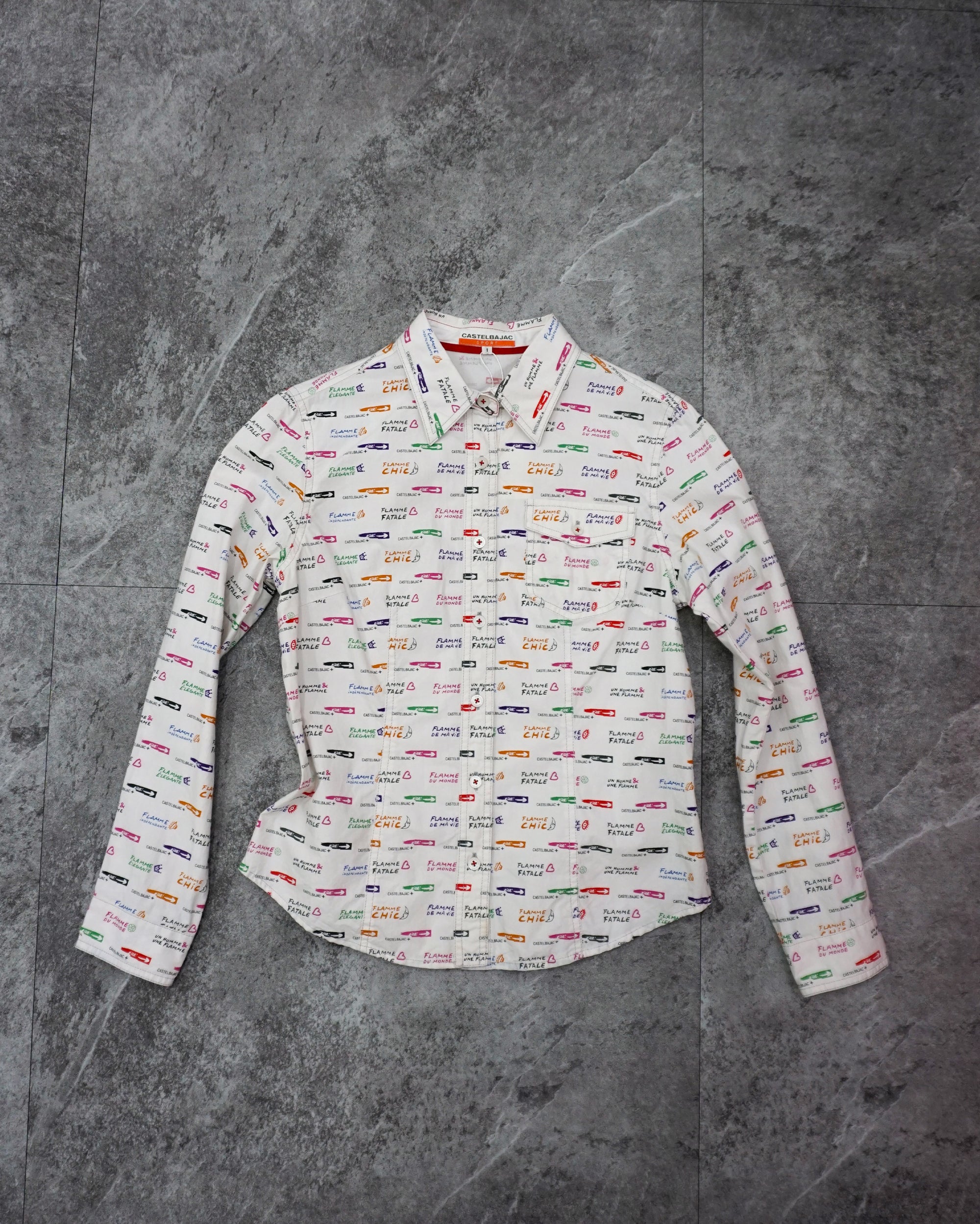 [Vintage] CASTELBAJAC SPORT Lettering Shirt