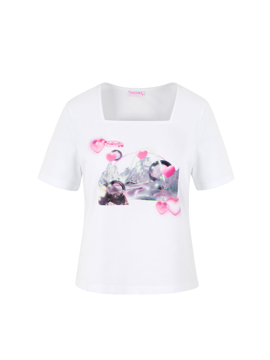 [Yusuki] Four Seasons T-Shirt (Winter White)