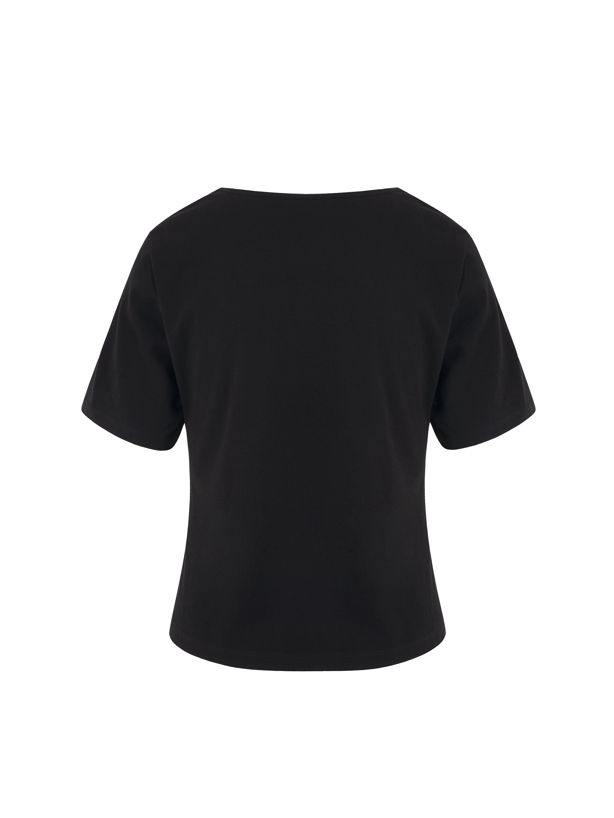 [Yusuki] Four Seasons T-Shirt (Spring Black)