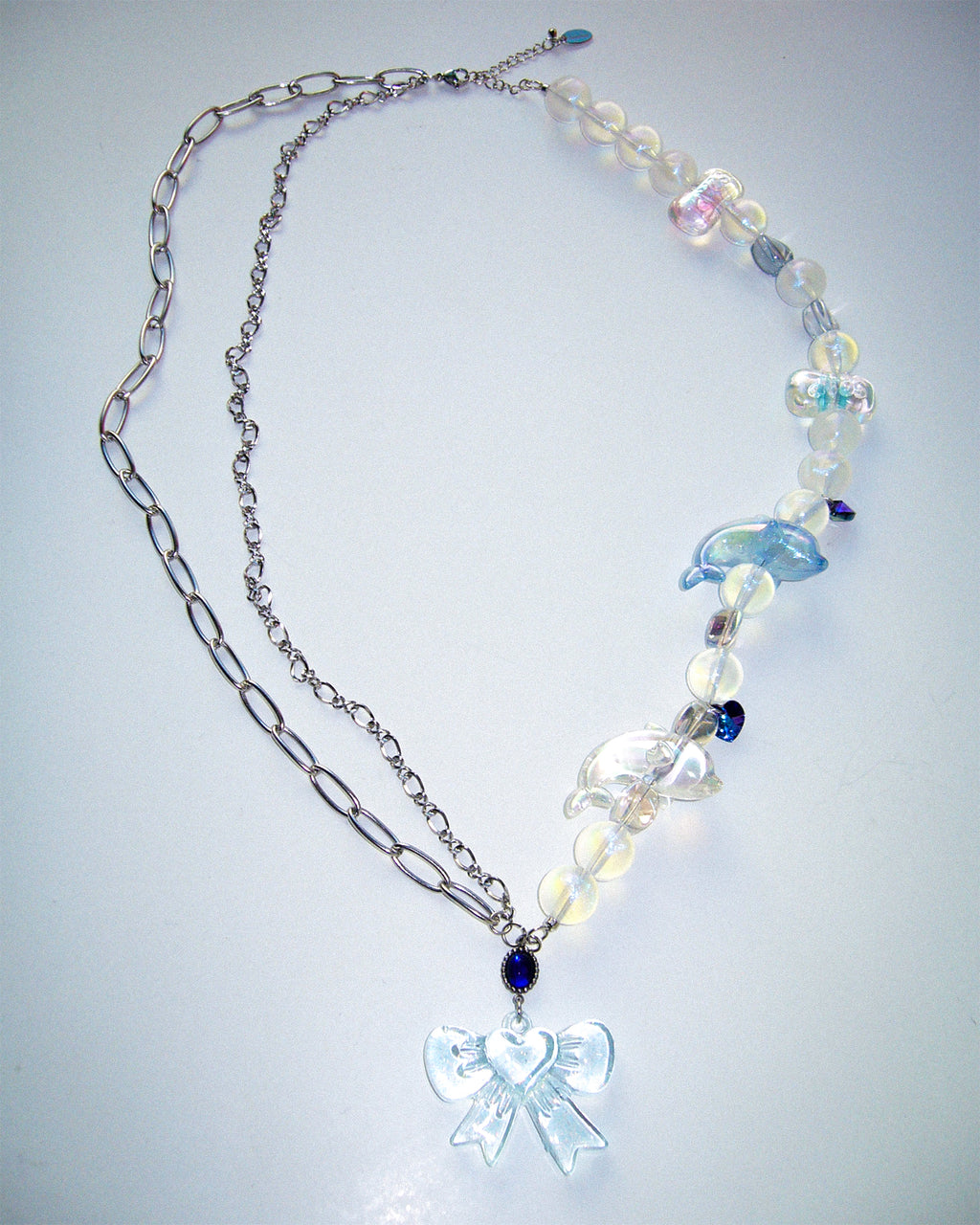 [SukiSuki] Icy Dolphin Necklace