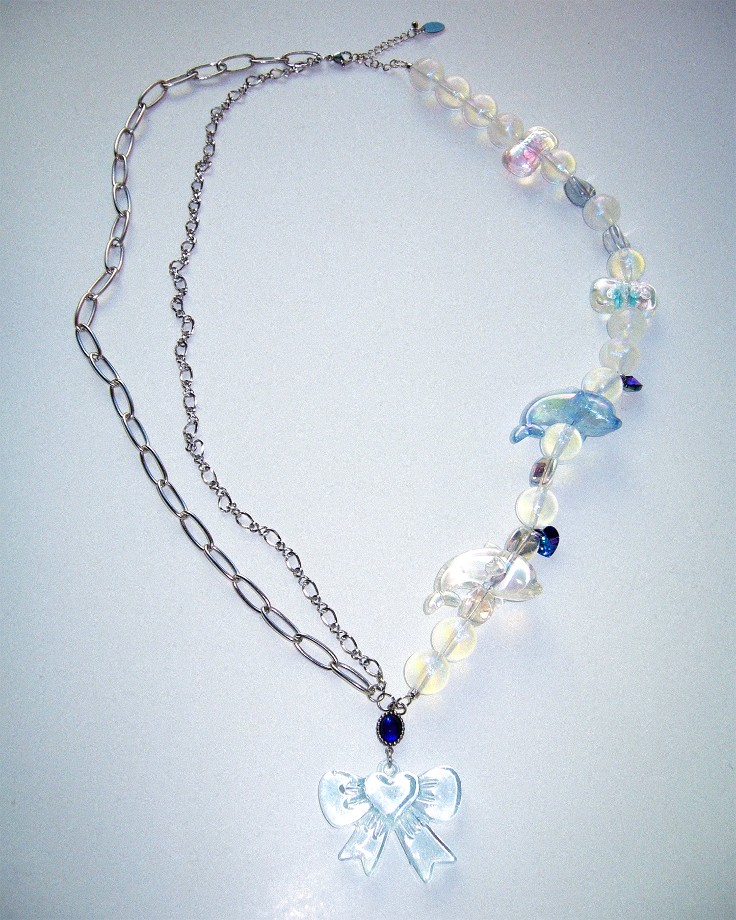 [SukiSuki] Icy Dolphin Necklace