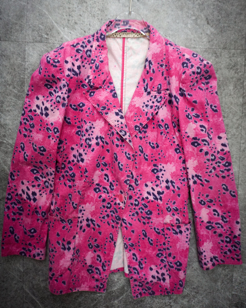 [Vintage] Pink Leopard Jacket