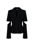 [Yusuki] Tailored Corset Jacket (Black)