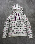 [Vintage] La Petit Lilly Lettering Hoodie