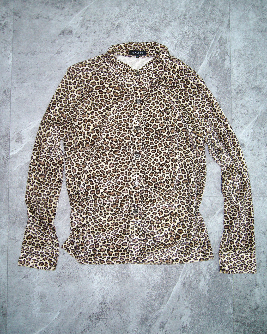 [Vintage] ANAYI Leopard Shirt