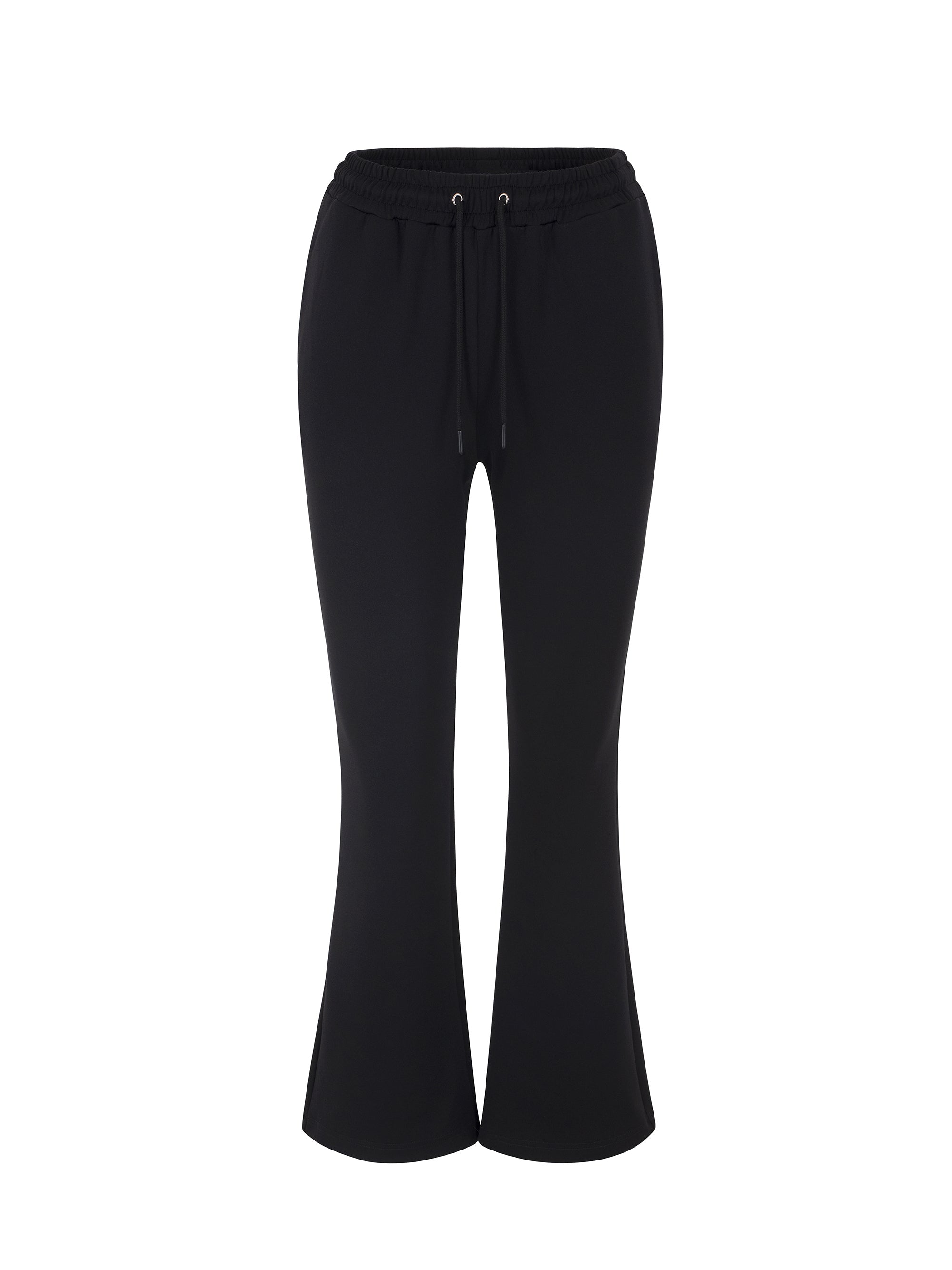 [Yusuki] Logo Rhinestone Pants (Black)