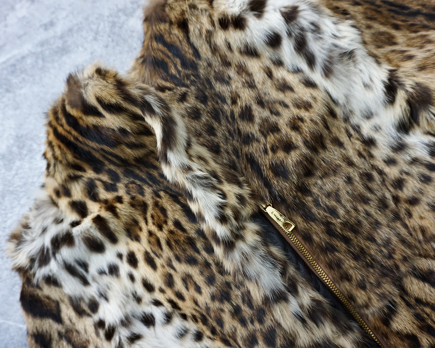 [Vintage] Leopard Fur Coat