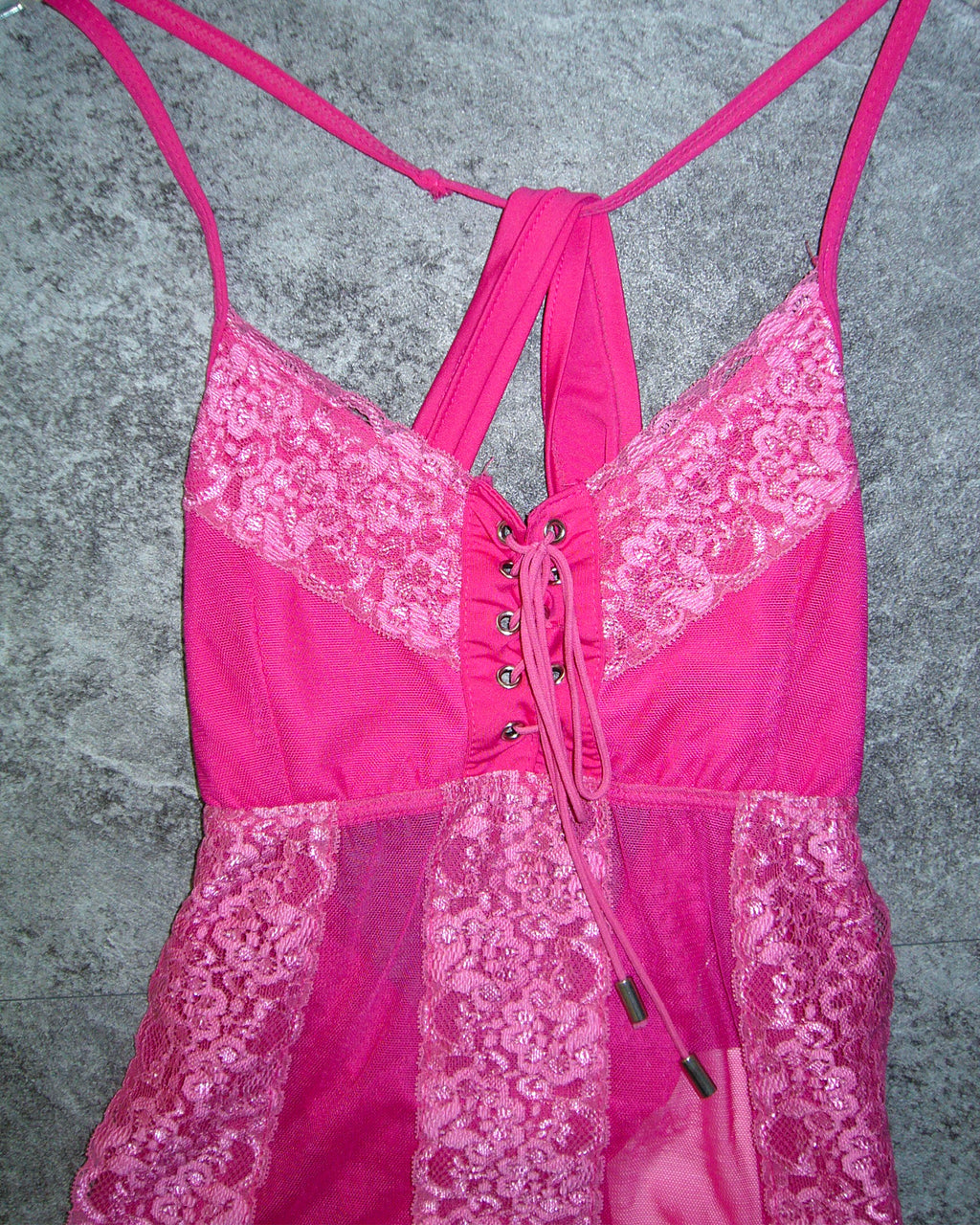 [Vintage] Pink Strap Top