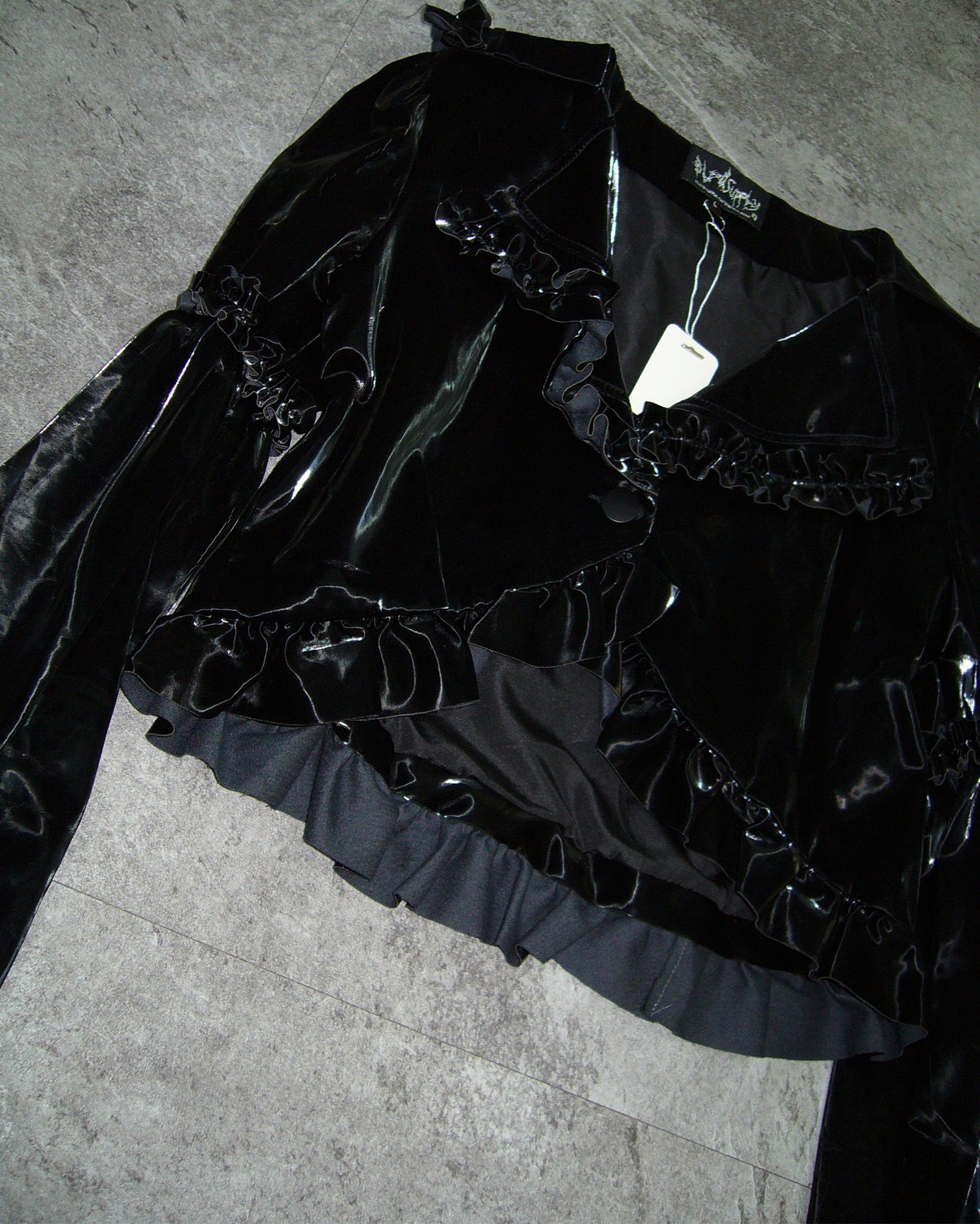 [Vintage] BLOOD SUPPLY Black Frill Jacket