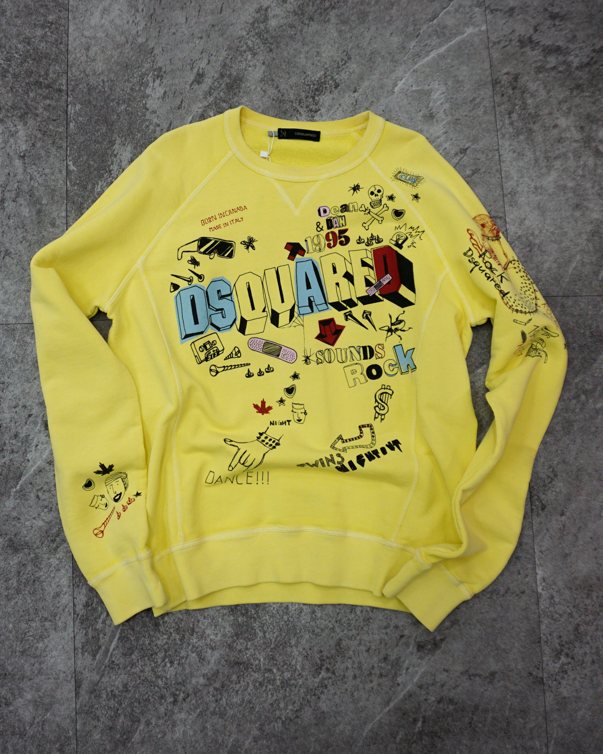 [Vintage] DSQUARED Yellow MTM
