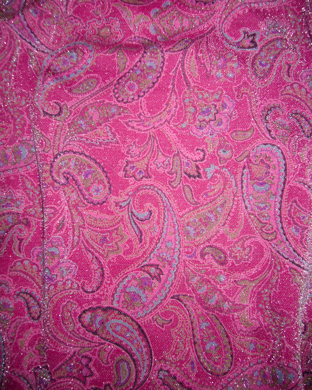 [Vintage] ZAZIE Paisley Pink Top
