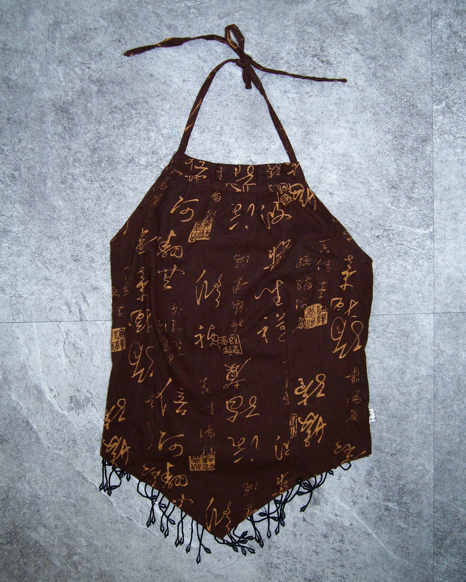 [Vintage] Lettering Halterneck Top