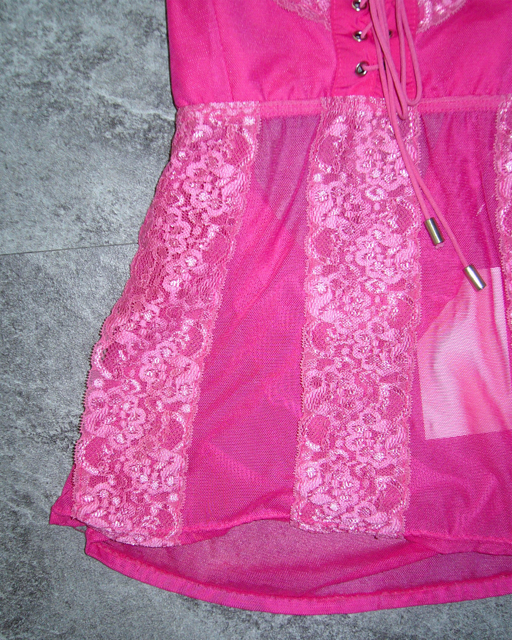 [Vintage] Pink Strap Top