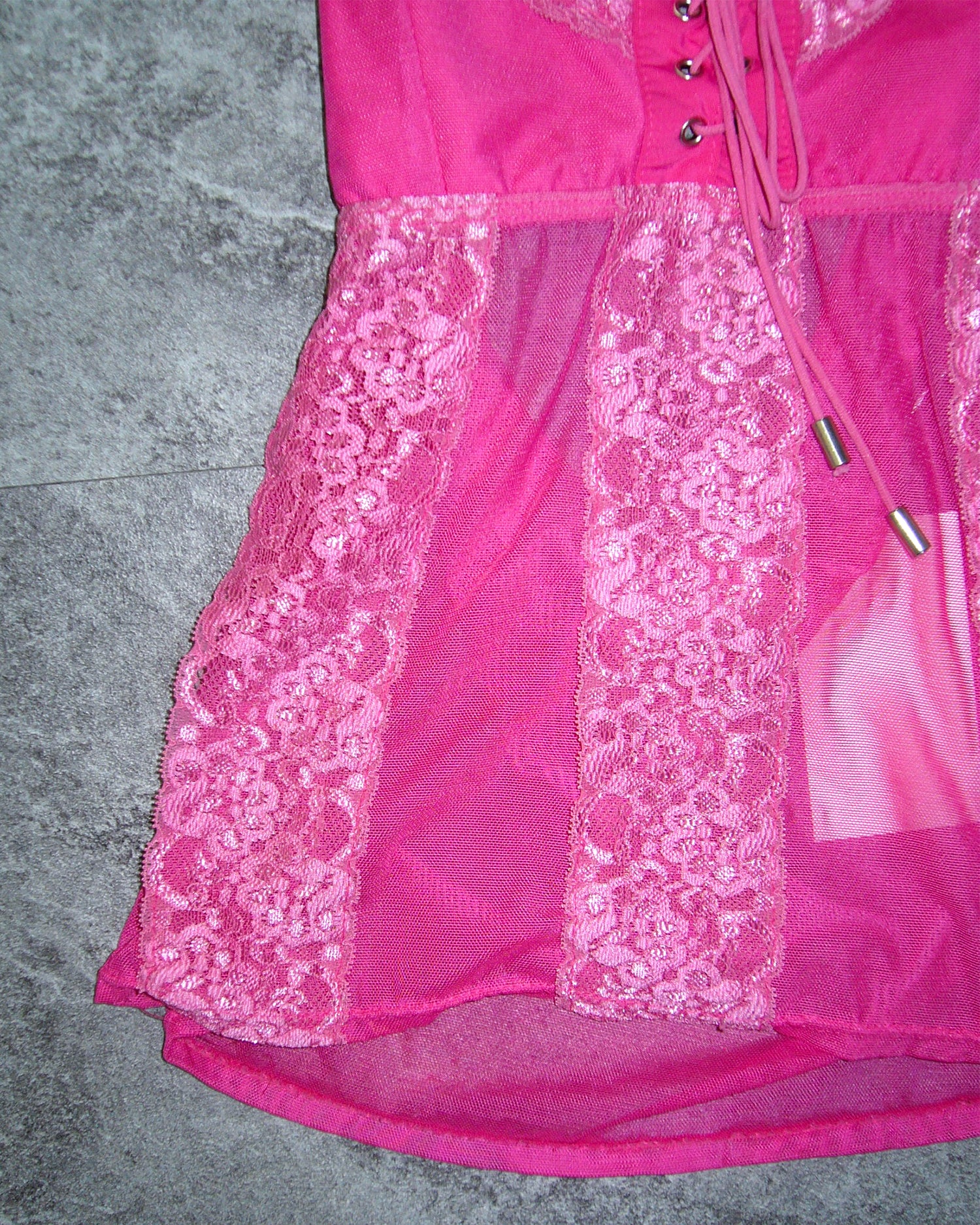 [Vintage] Pink Strap Top