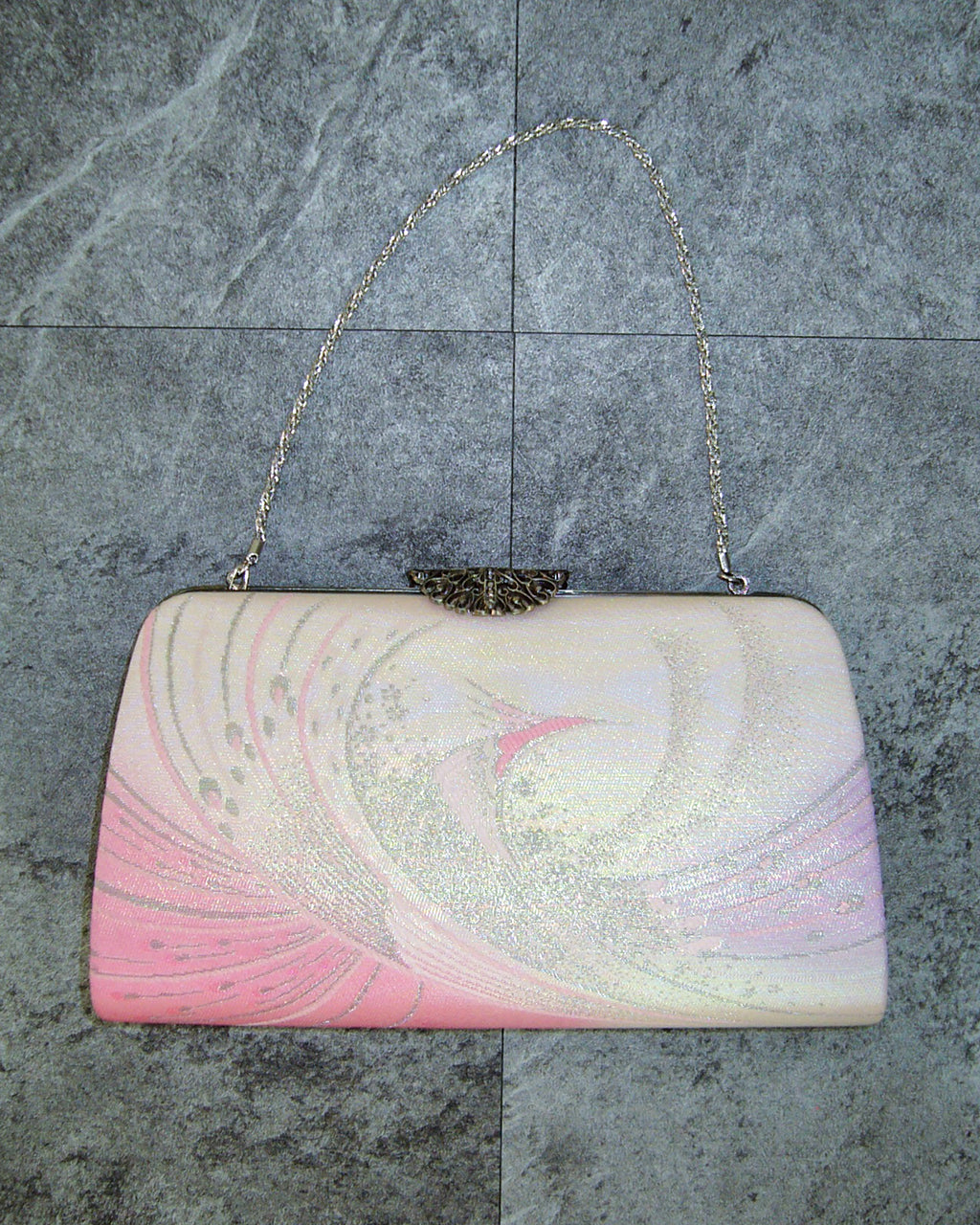 [Vintage] Japanese Oriental Clutch Bag