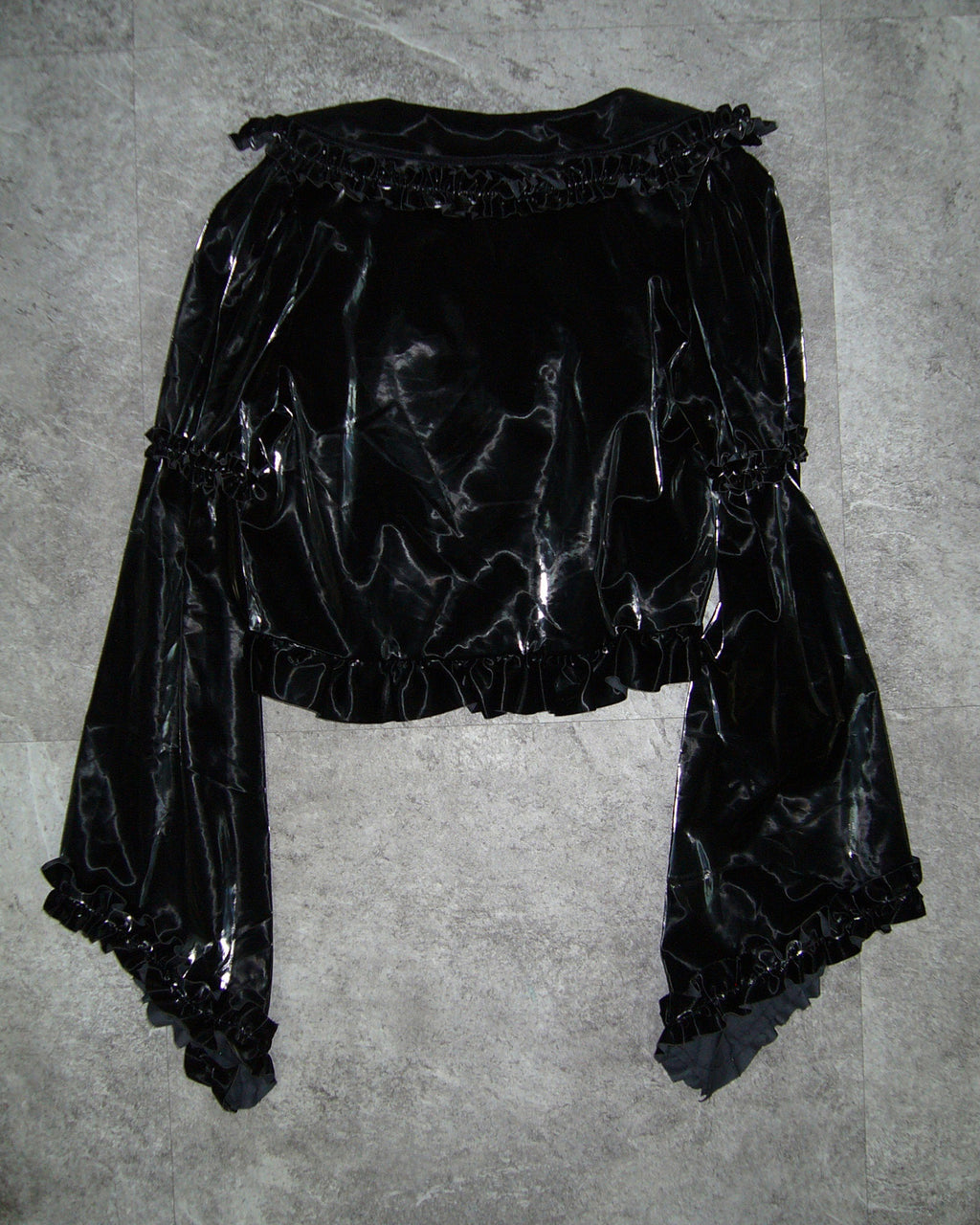 [Vintage] BLOOD SUPPLY Black Frill Jacket