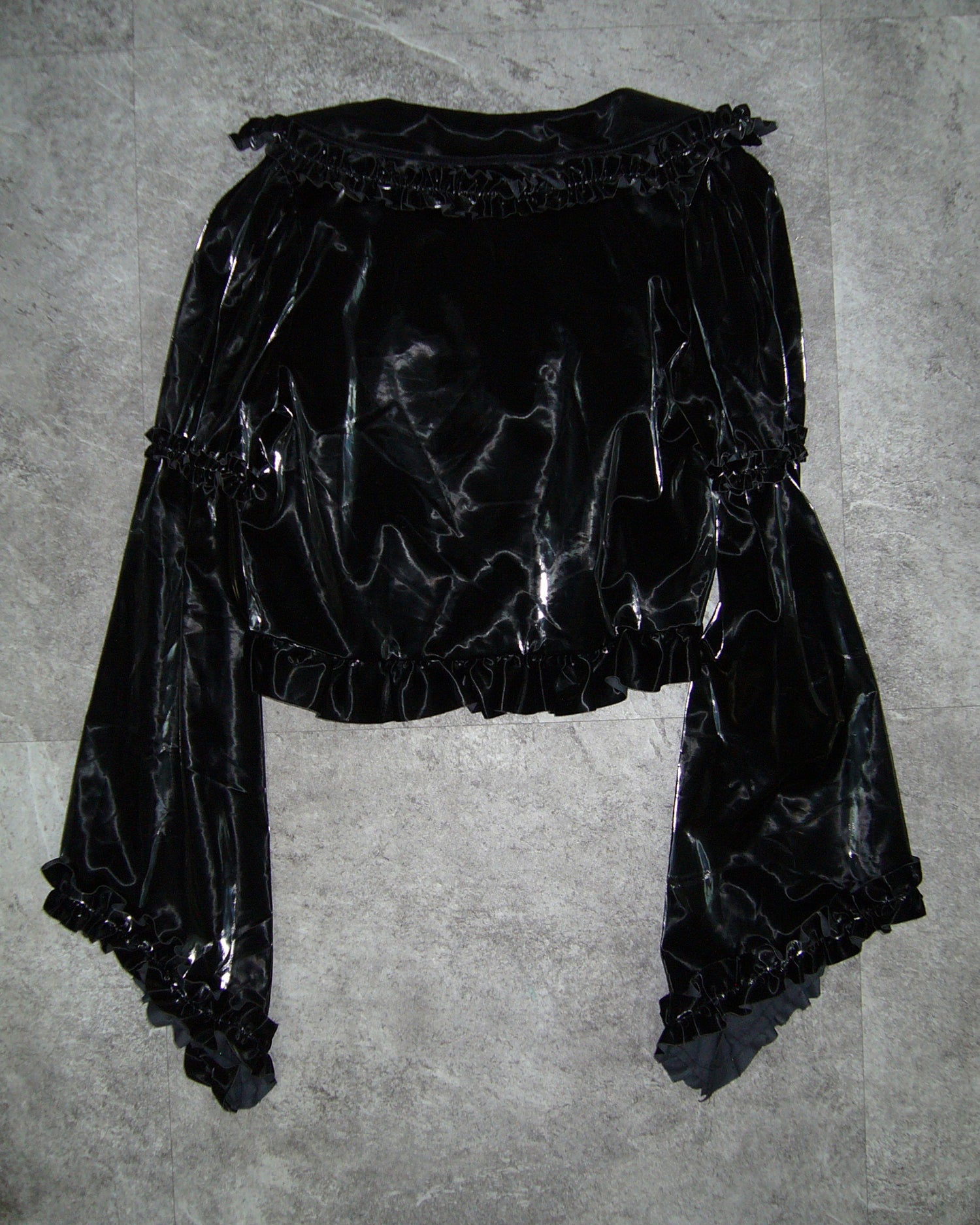 [Vintage] BLOOD SUPPLY Black Frill Jacket
