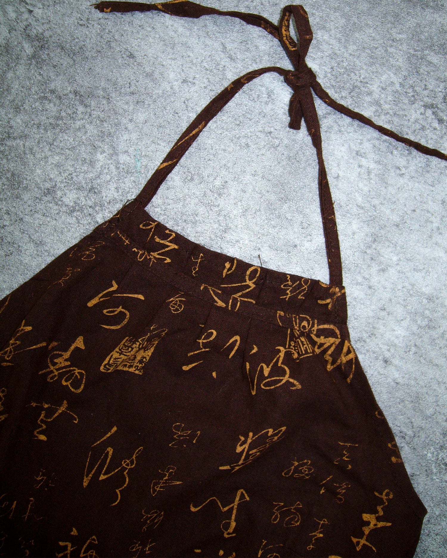 [Vintage] Lettering Halterneck Top