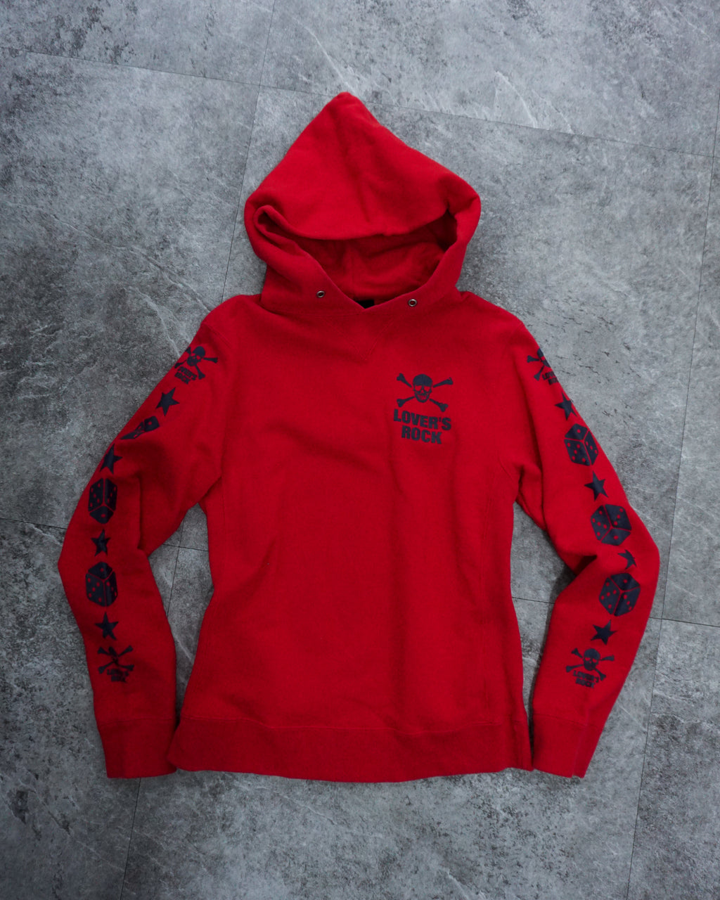[Vintage] LOVER'S ROCK Red Hoodie