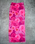 [Vintage] Pink Rose Long Skirt