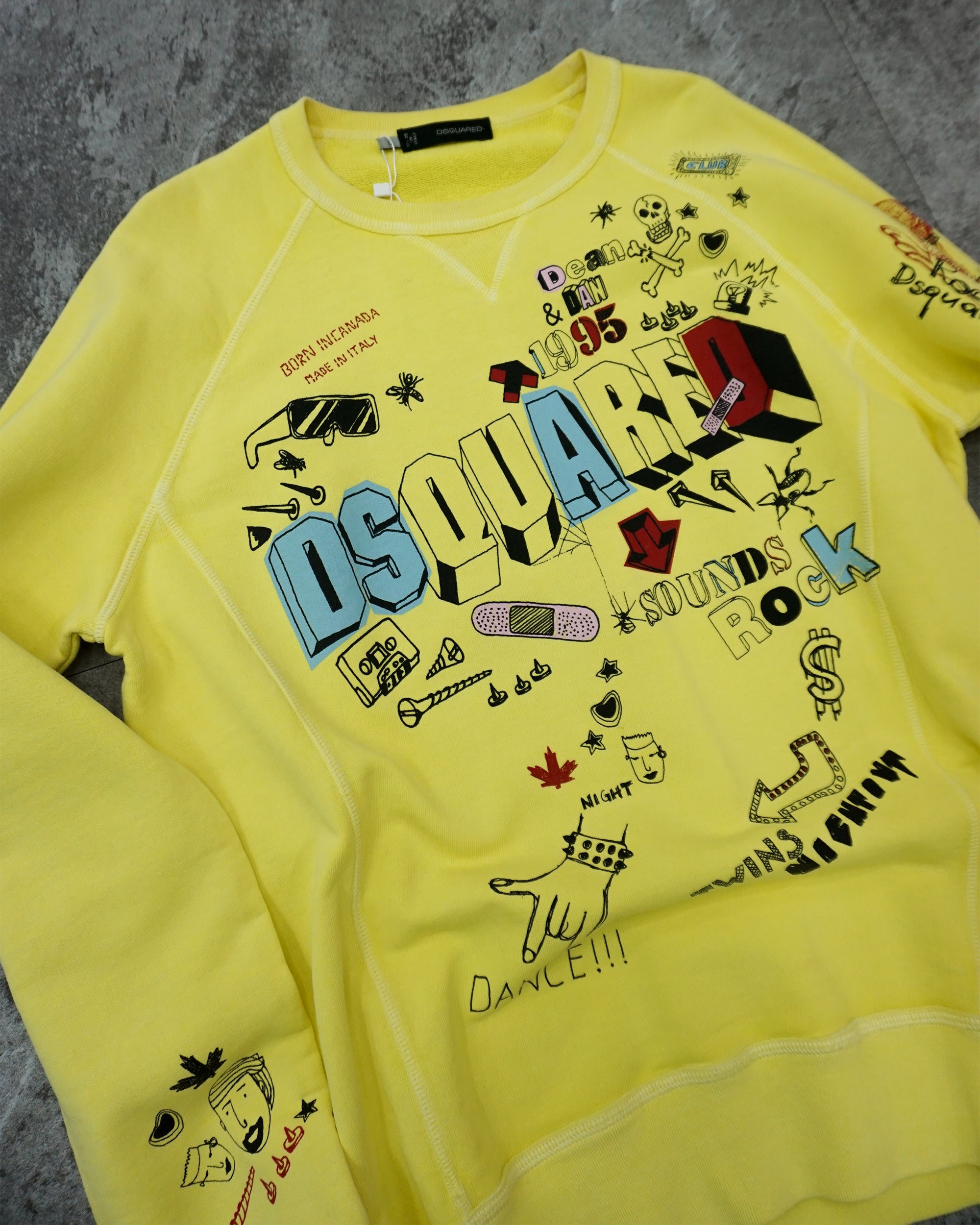 [Vintage] DSQUARED Yellow MTM