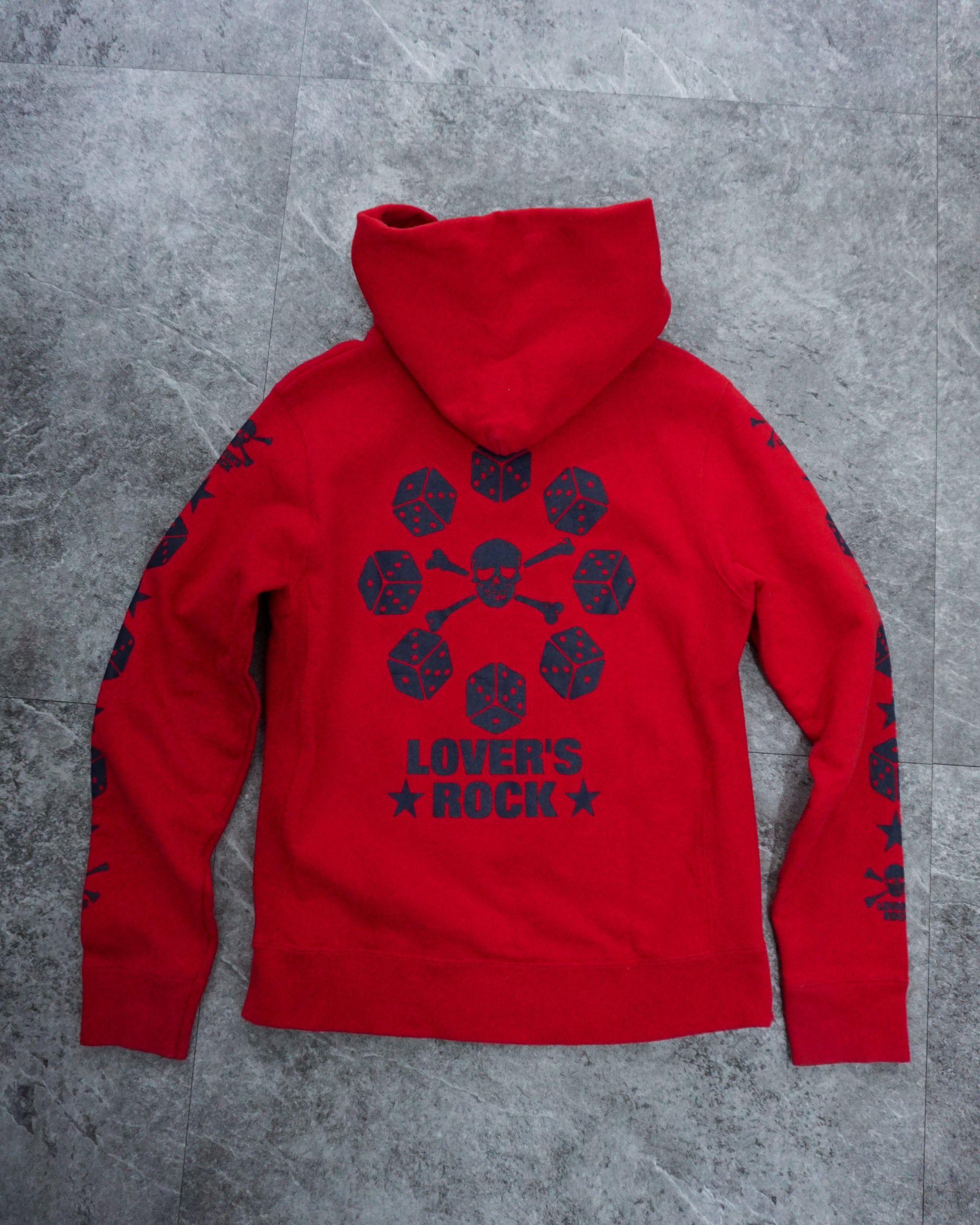 [Vintage] LOVER'S ROCK Red Hoodie
