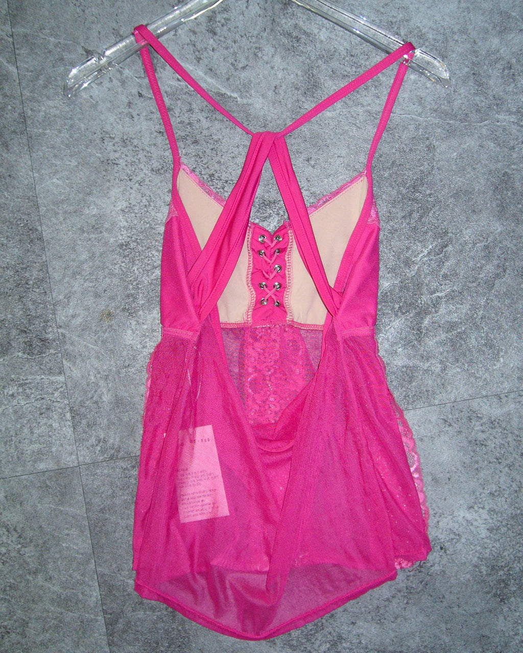 [Vintage] Pink Strap Top