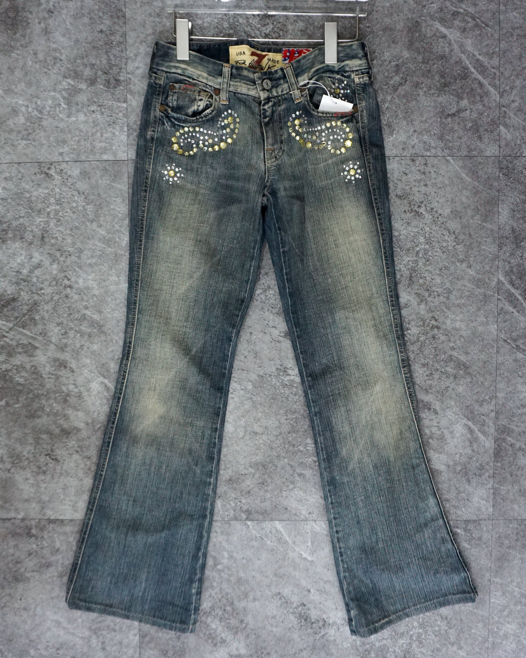 [Vintage] Cubic Point Washing Denim