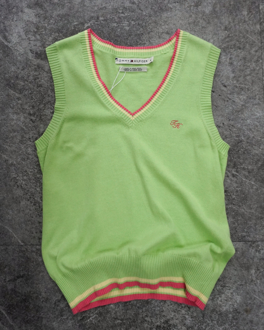 [Vintage] TOMMY HILFIGER Green Knit