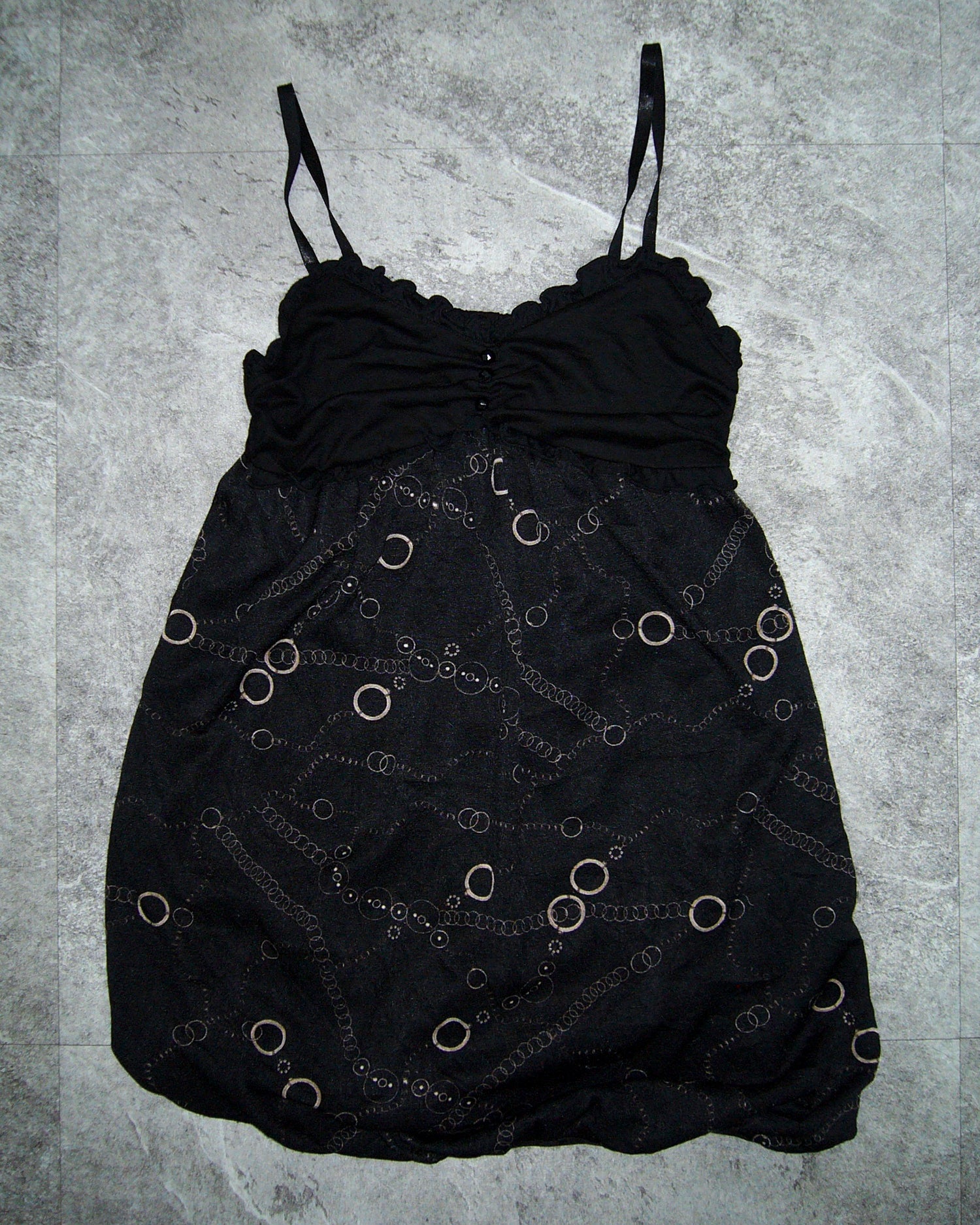 [Vintage] Black Sleeveless Dress