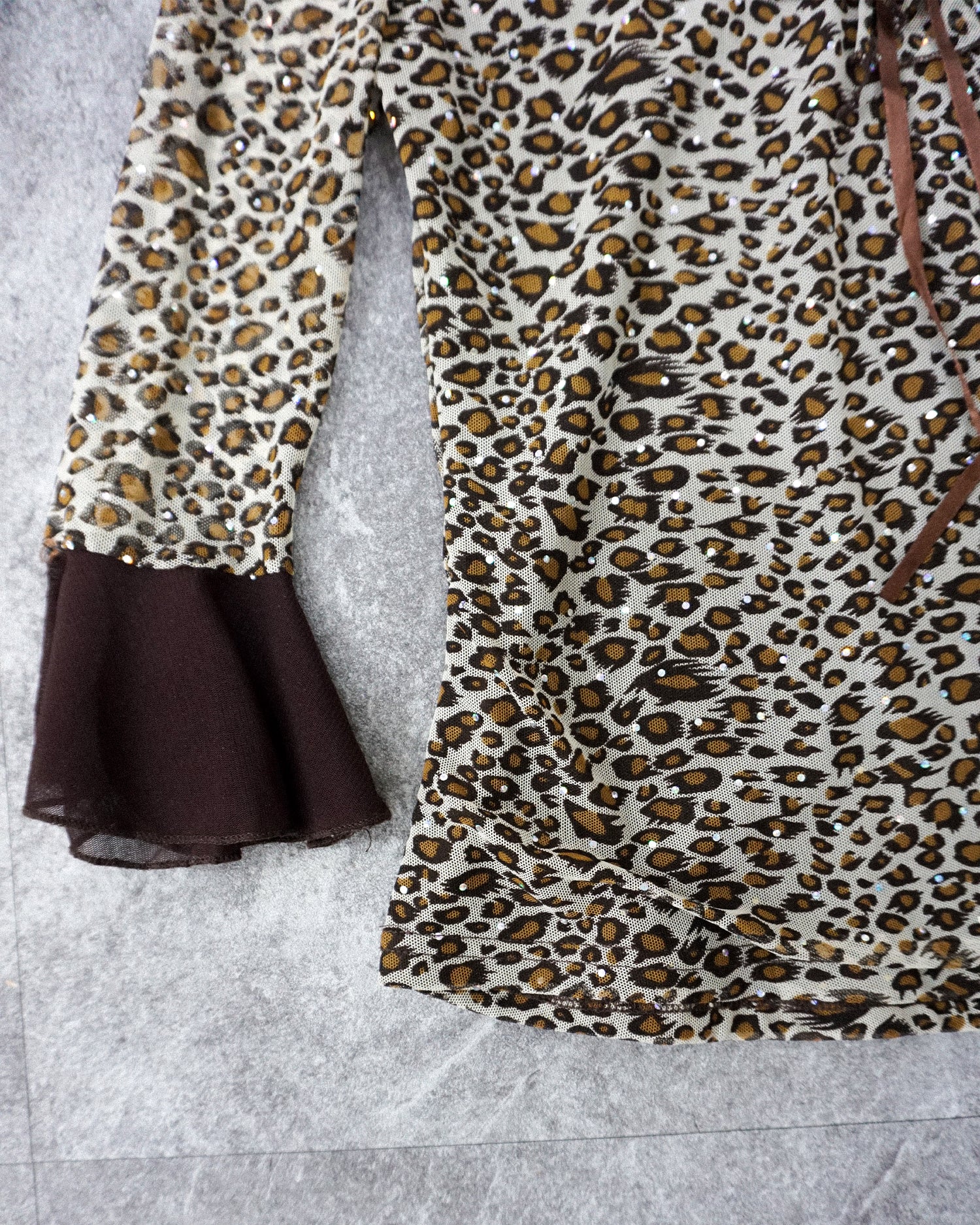 [Vintage] Leopard Blouse