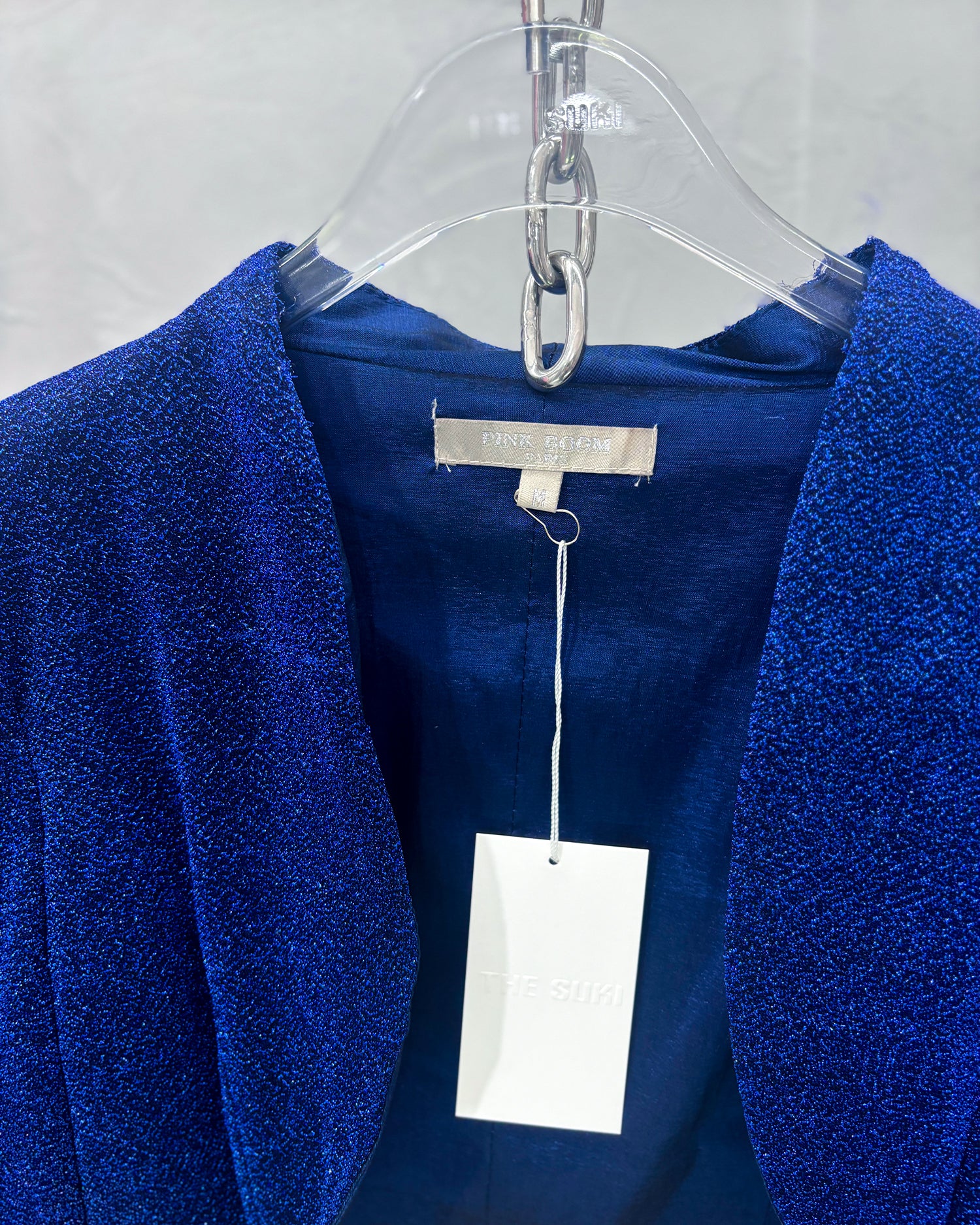 [Vintage] Blue Glitter Bolero