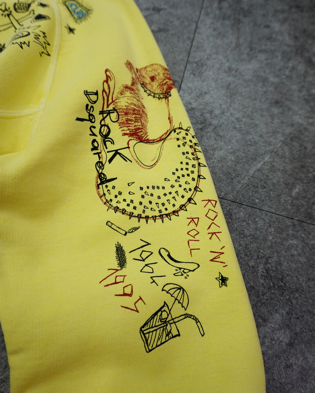 [Vintage] DSQUARED Yellow MTM