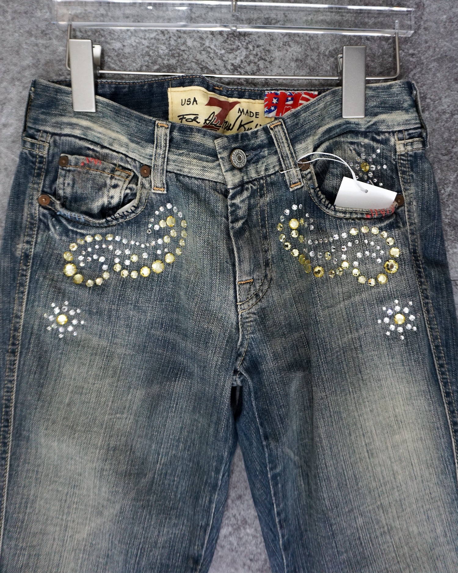 [Vintage] Cubic Point Washing Denim