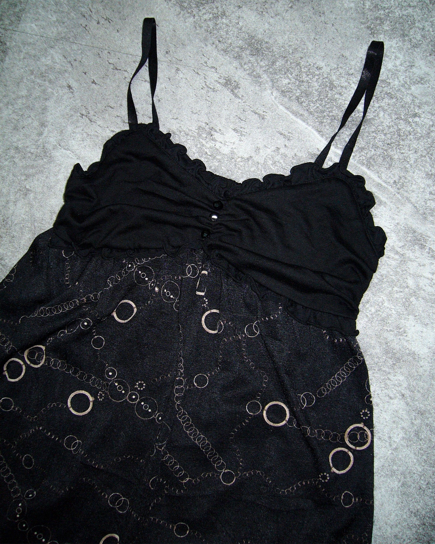 [Vintage] Black Sleeveless Dress