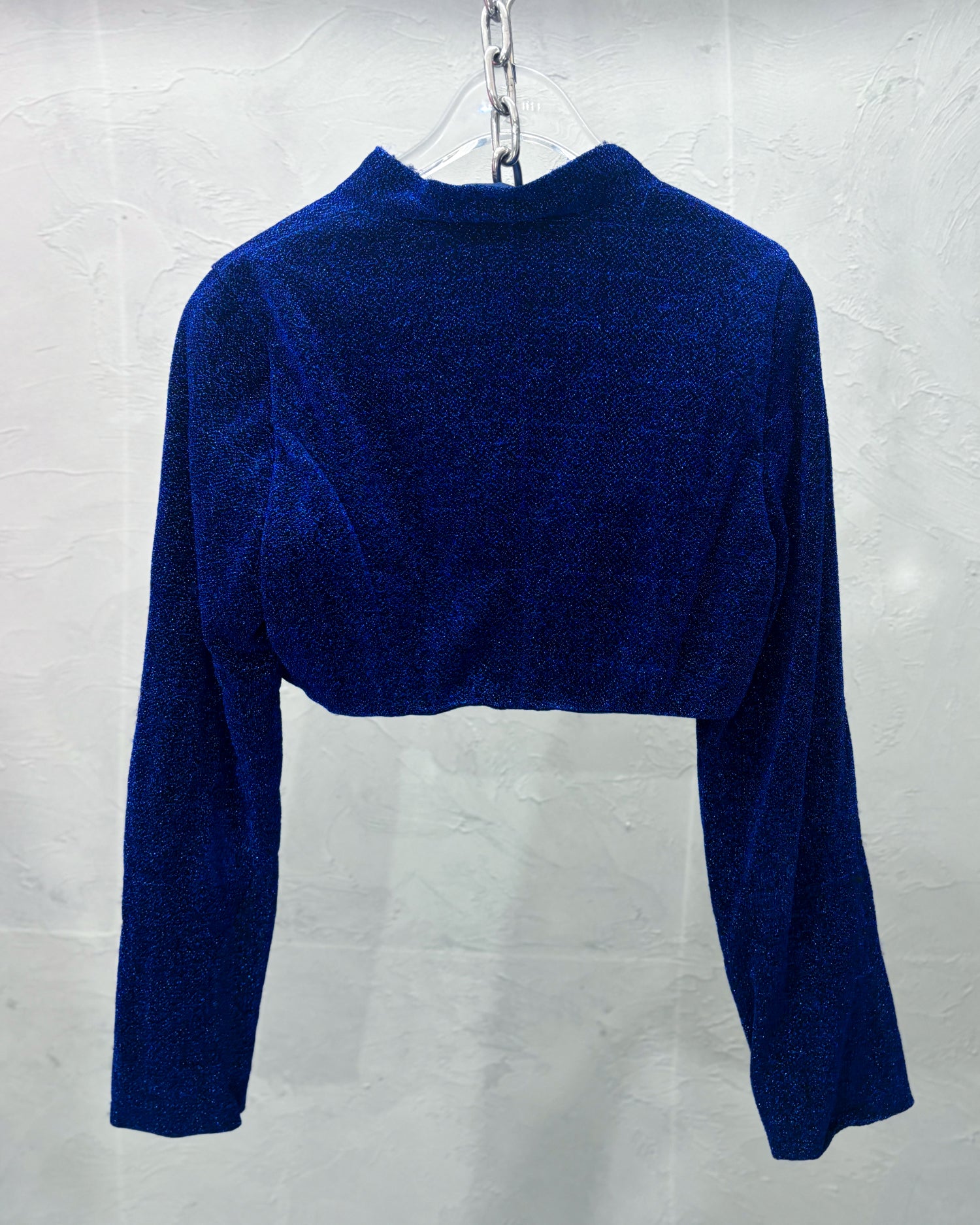 [Vintage] Blue Glitter Bolero