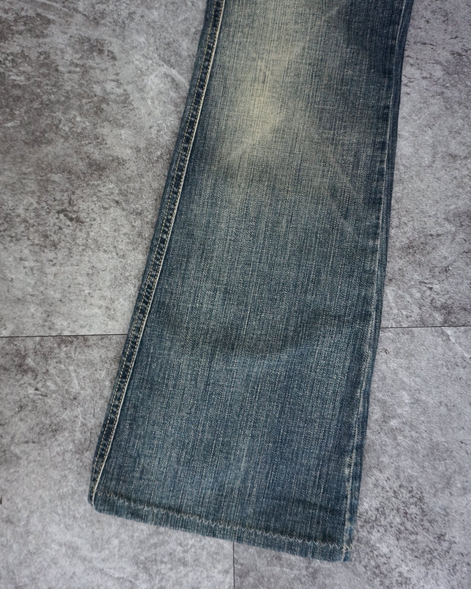 [Vintage] Cubic Point Washing Denim