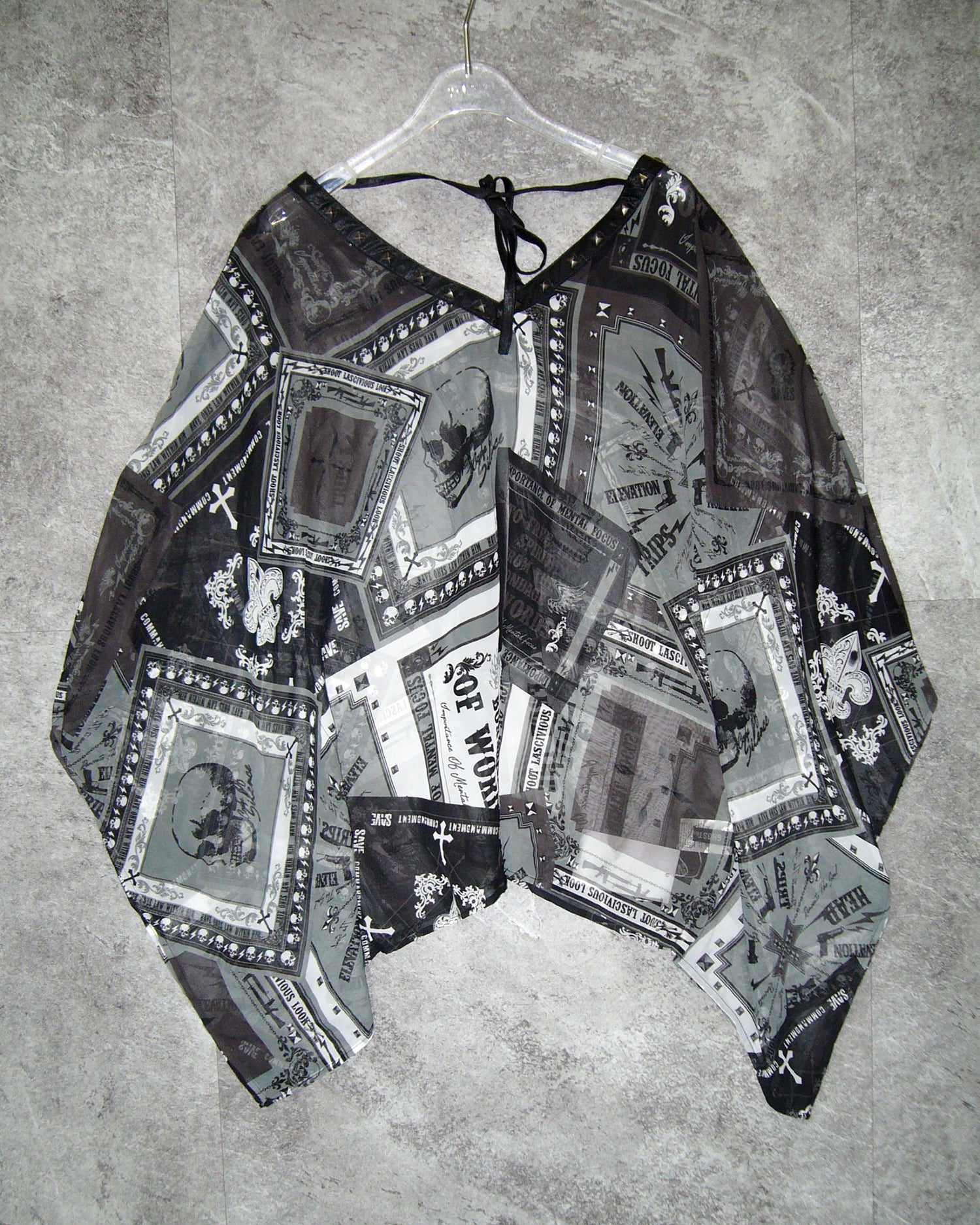 [Vintage] GHOSTOFHALEM Pancho Blouse