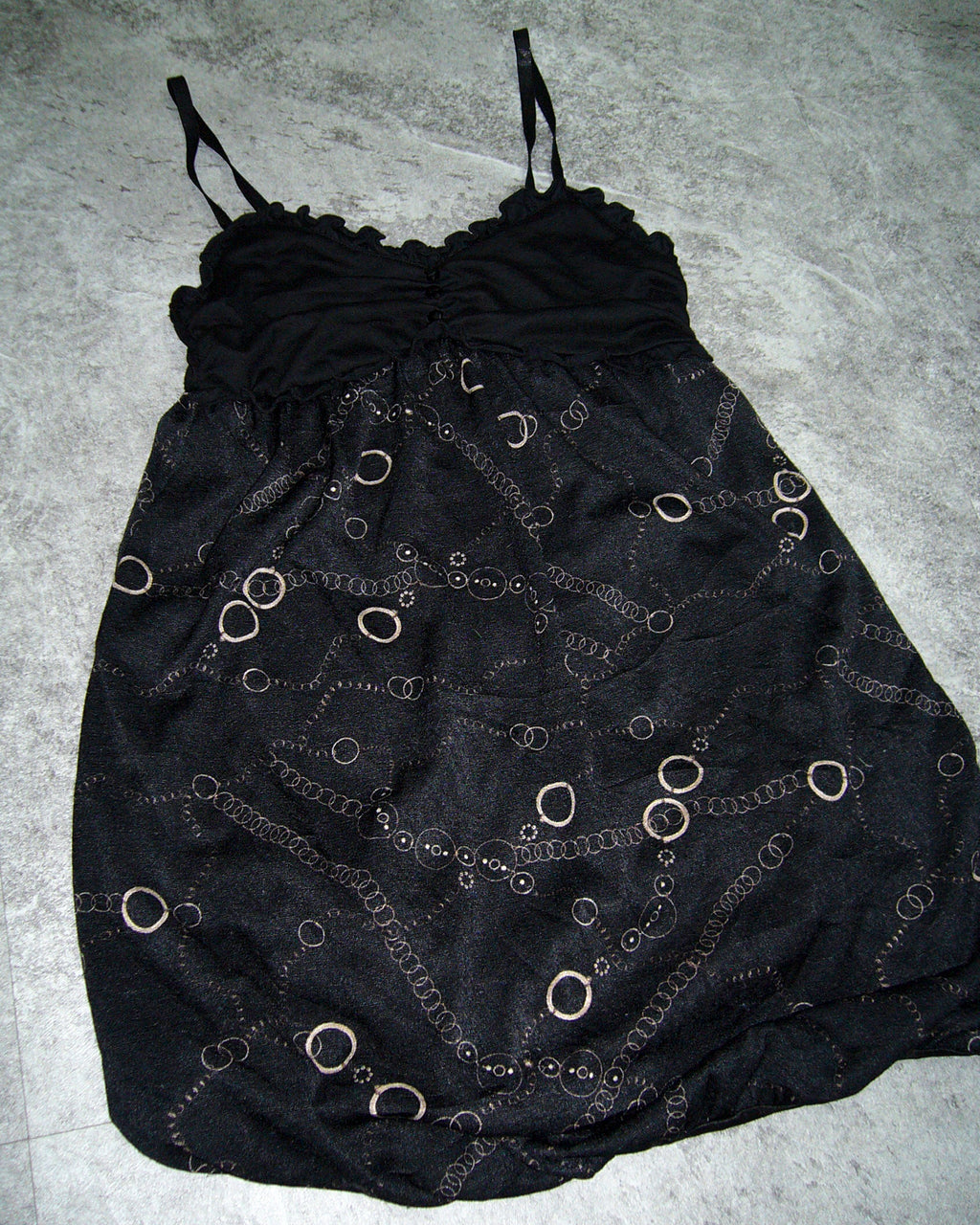 [Vintage] Black Sleeveless Dress