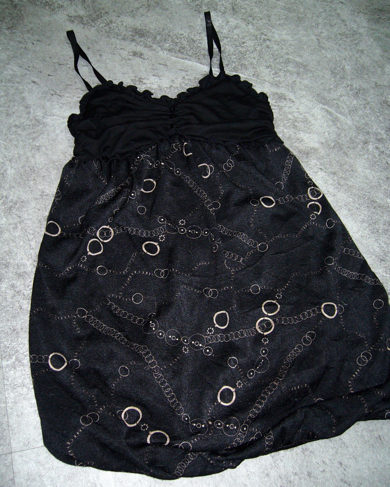 [Vintage] Black Sleeveless Dress