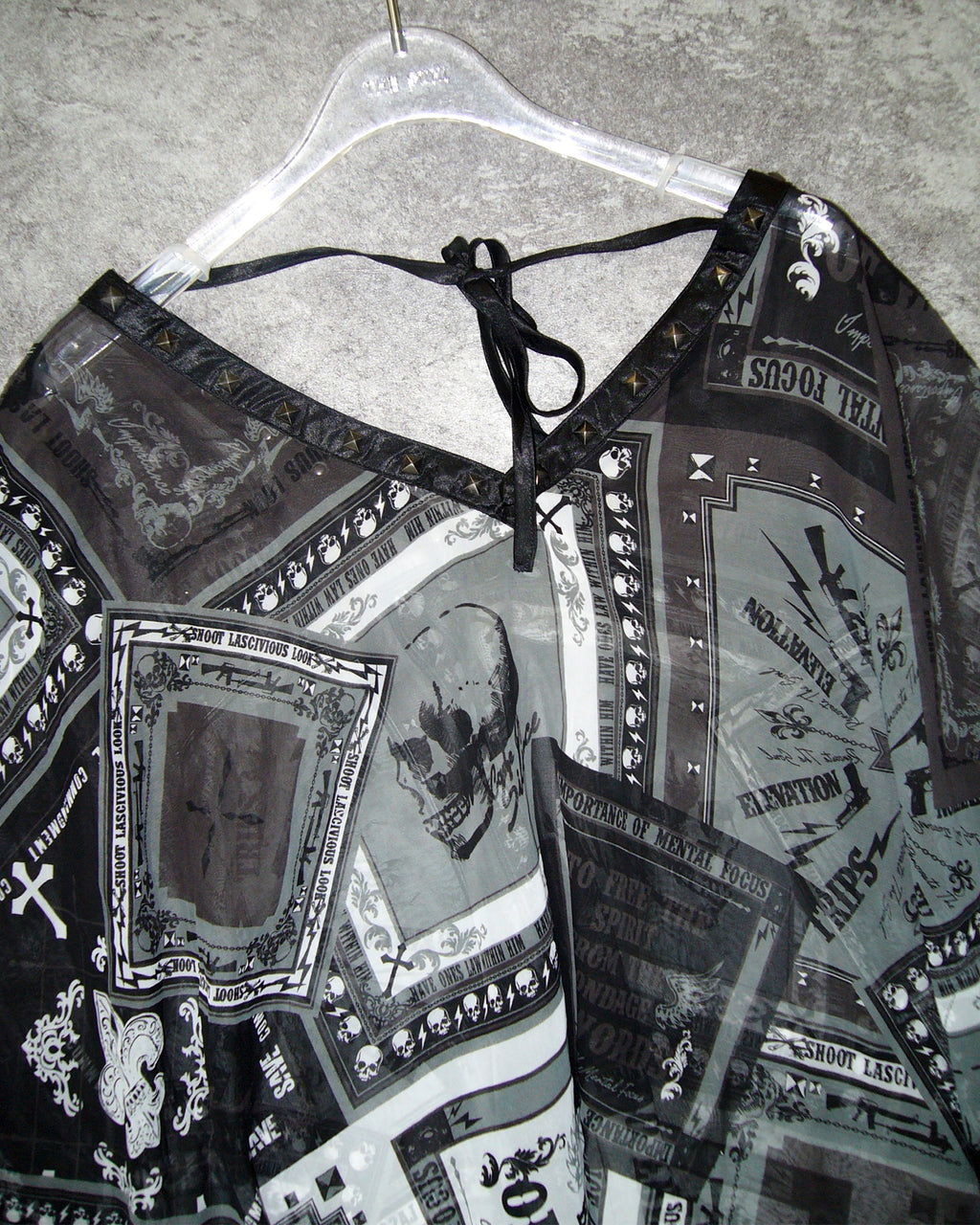 [Vintage] GHOSTOFHALEM Pancho Blouse