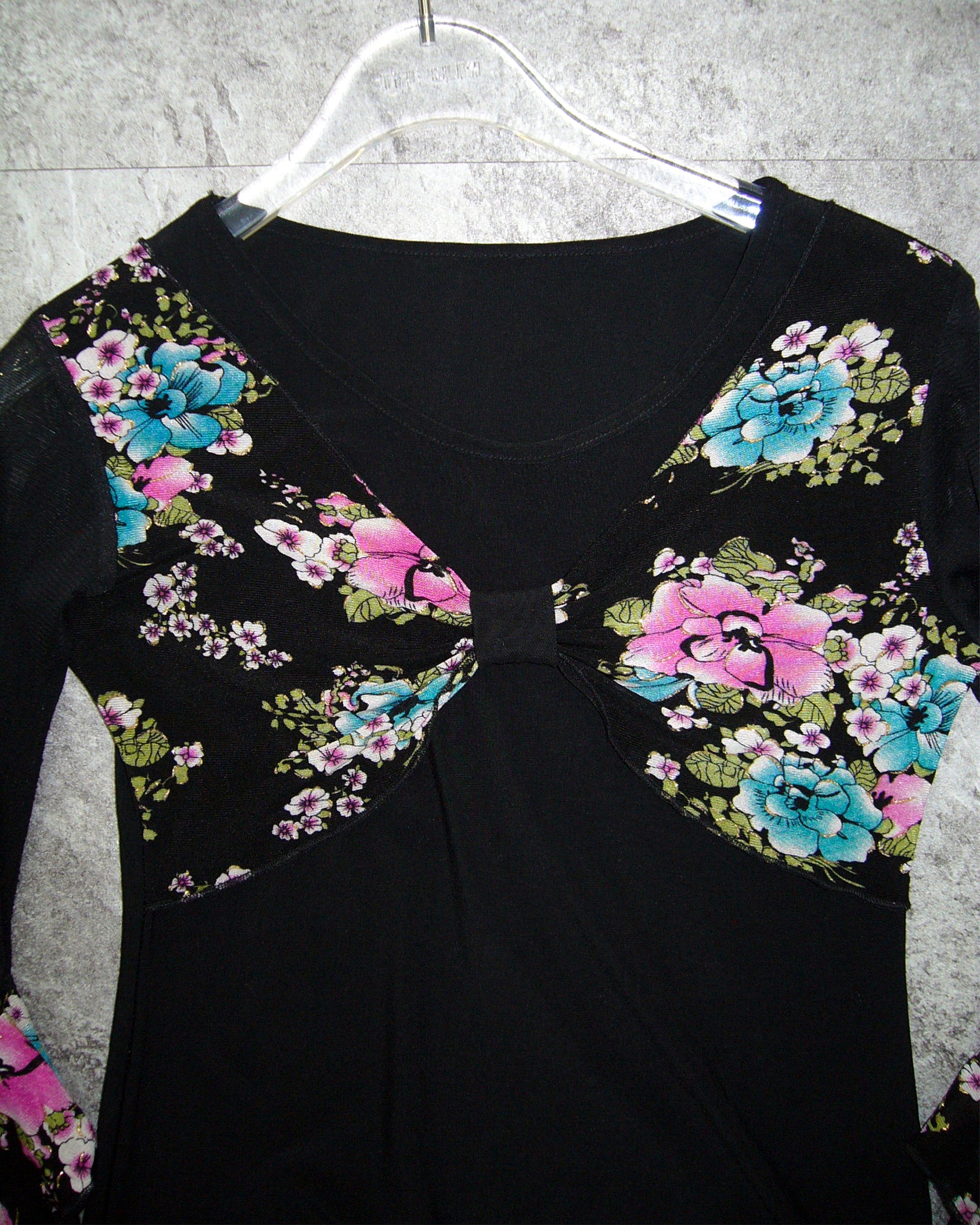[Vintage] Flower Pattern Top